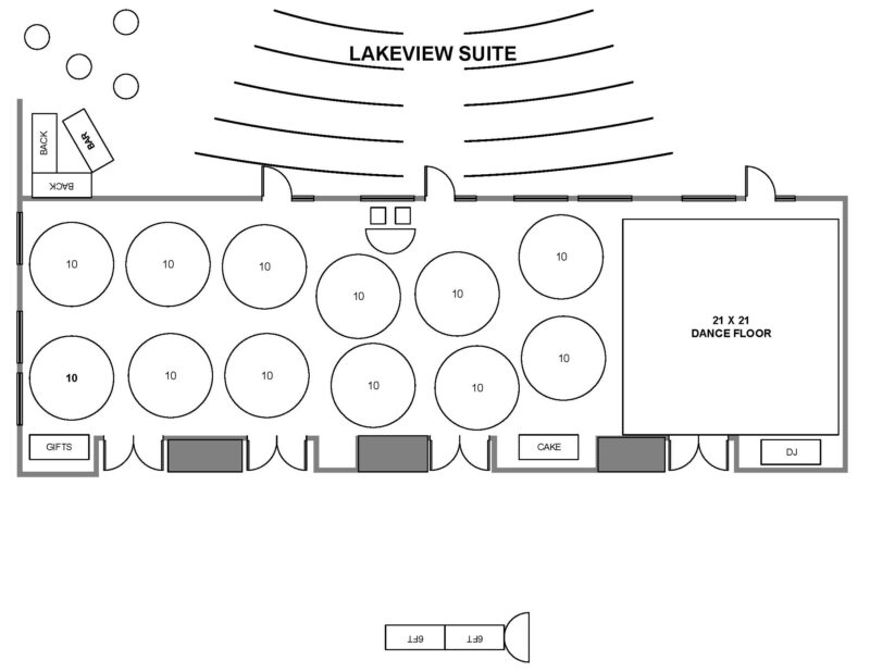 Floorplans & Capacities - North Tahoe Event Center