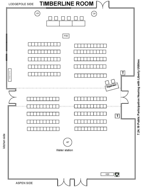 Floorplans & Capacities - North Tahoe Event Center