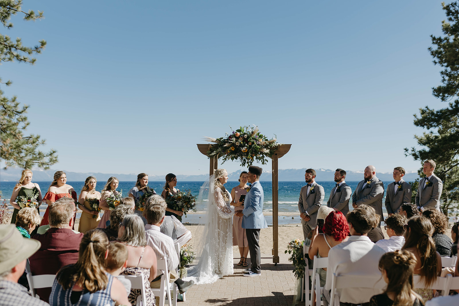 Couple Getting Married at the Best North Lake Tahoe Wedding Venue