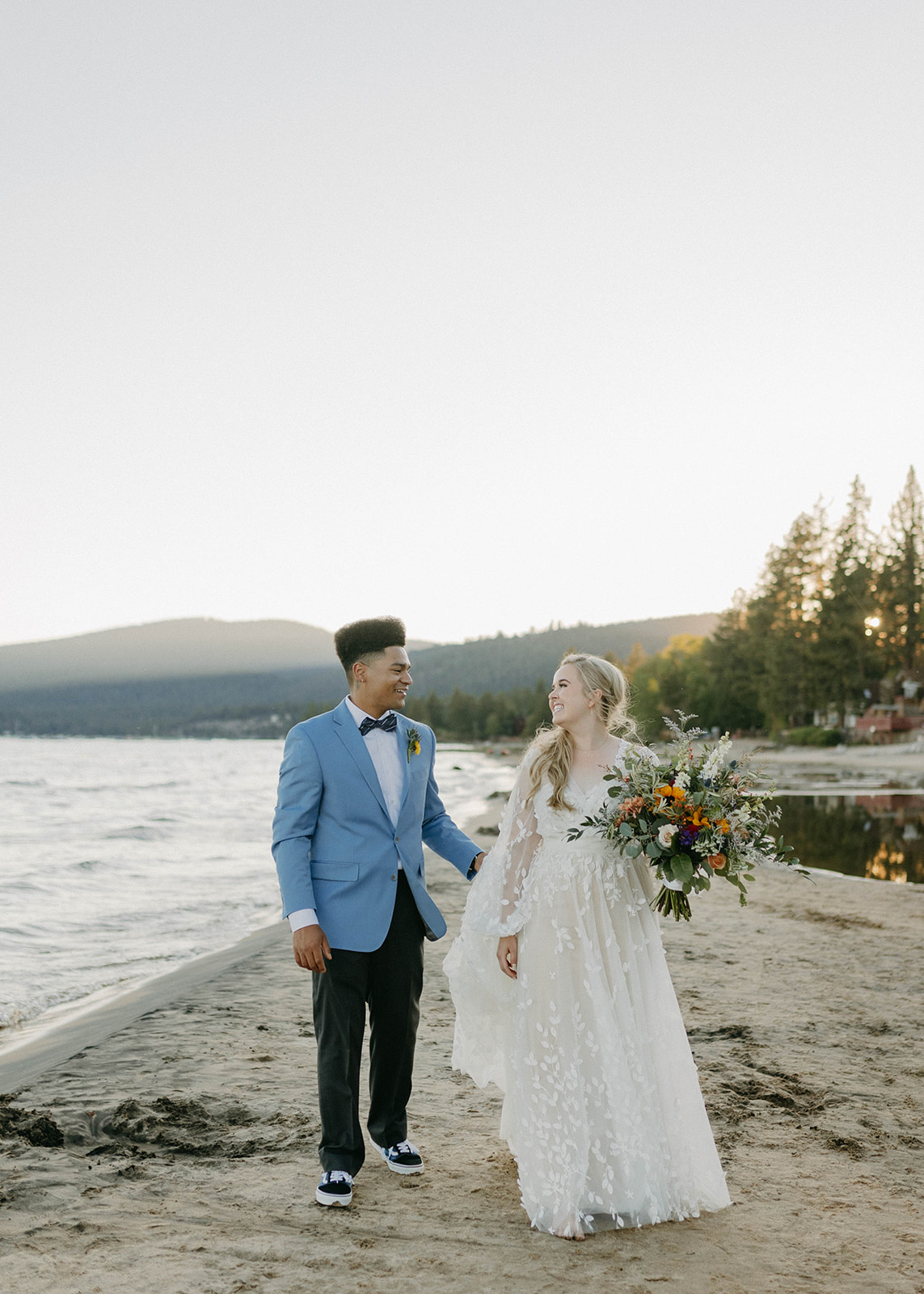 Couple Getting Married at the Best North Lake Tahoe Wedding Venue