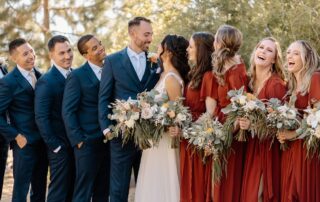 When to take wedding pictures before or after the ceremony