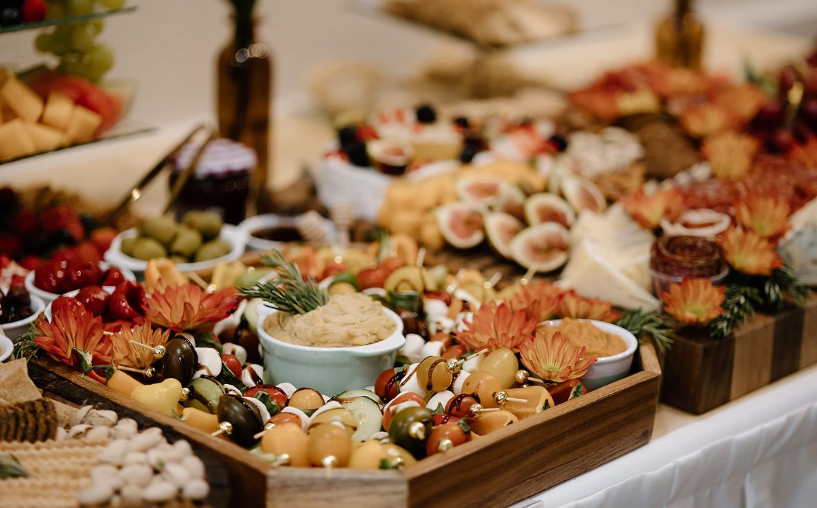 Lake Tahoe wedding reception venue and food