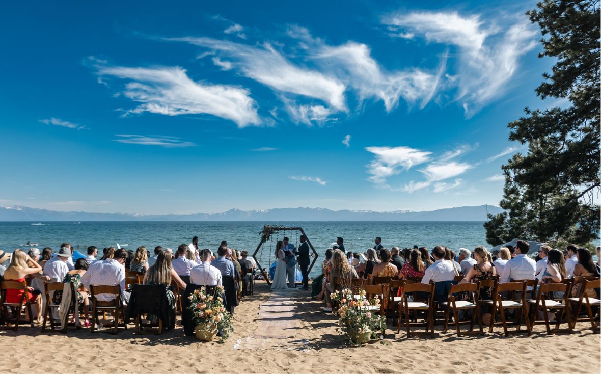 How to decorate an outdoor wedding venue in Lake Tahoe, Outdoor reception ideas, How to decorate an outdoor wedding in Lake Tahoe