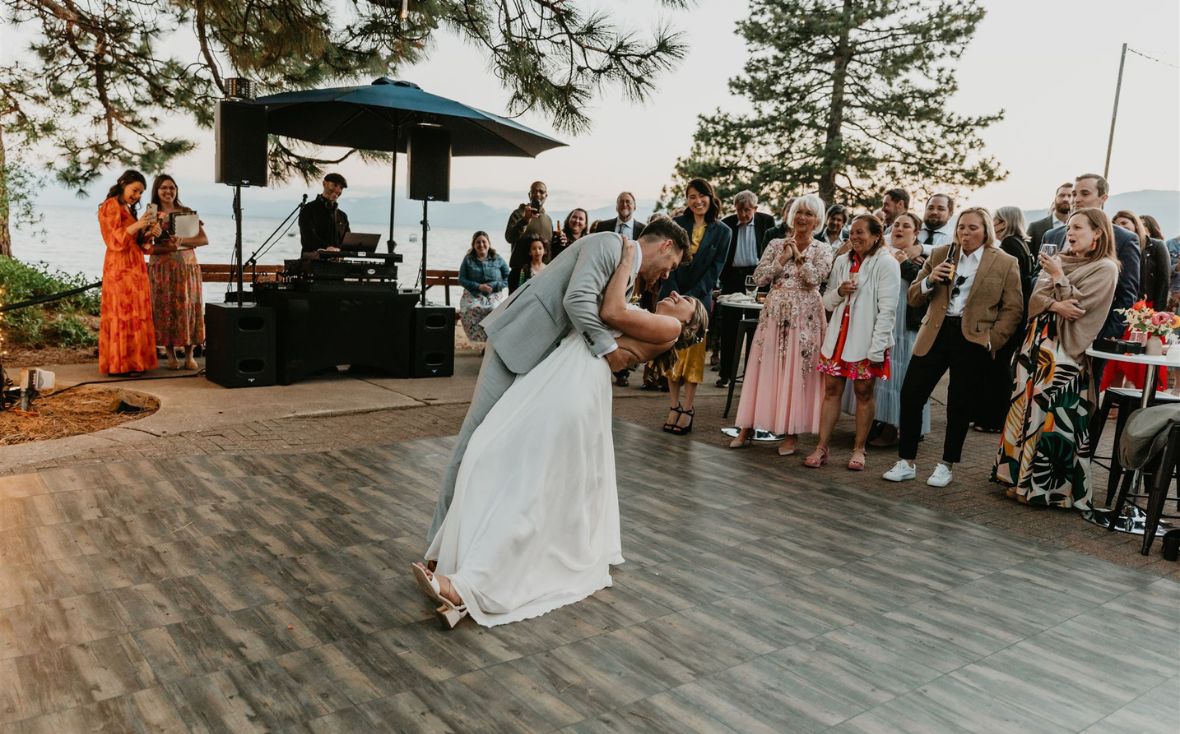 DJ or band for a wedding in Lake Tahoe, DJ vs band for wedding, Cost of a wedding band vs DJ 