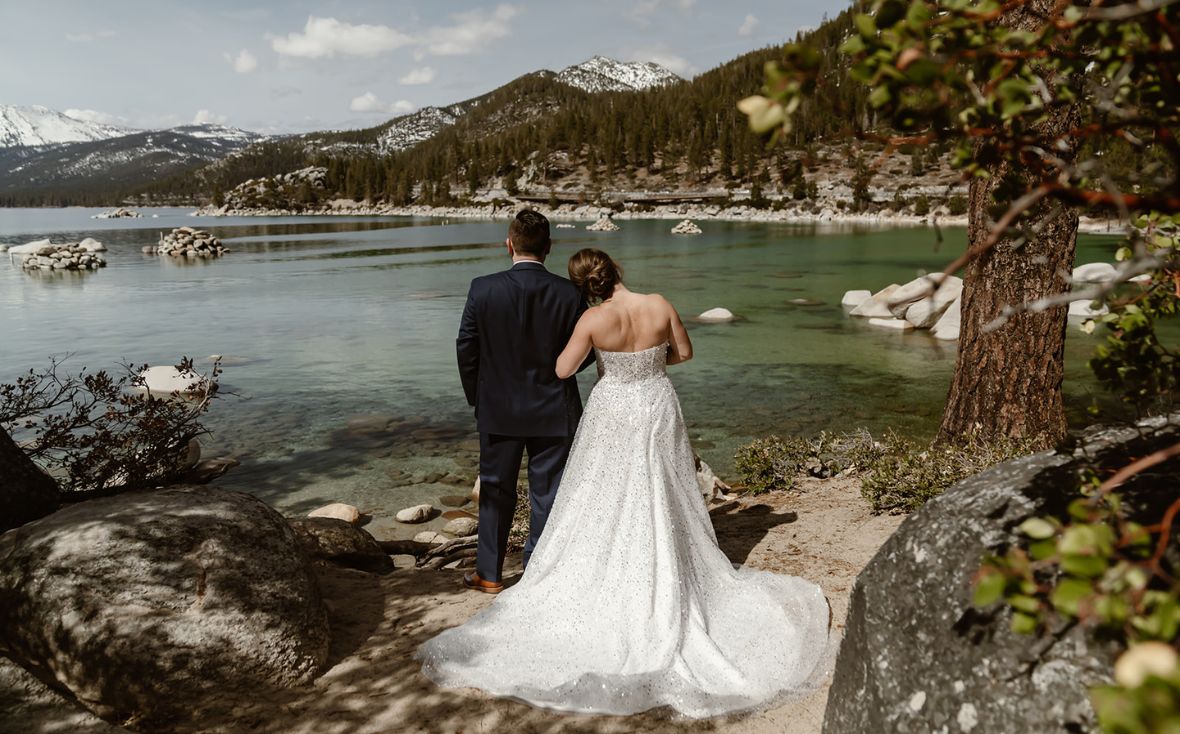 Lake Tahoe wedding, Sand Harbor State Park