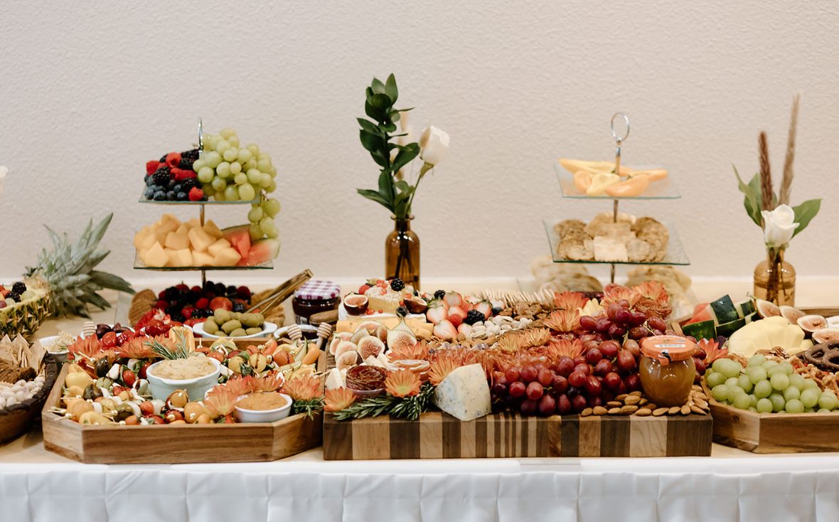 Lake Tahoe reception venue and wedding food and drinks