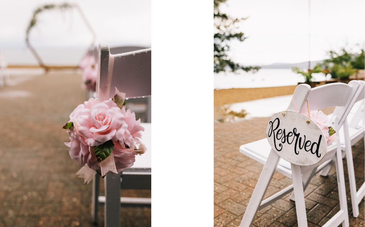 Simple wedding decor, Minimalist wedding ideas
