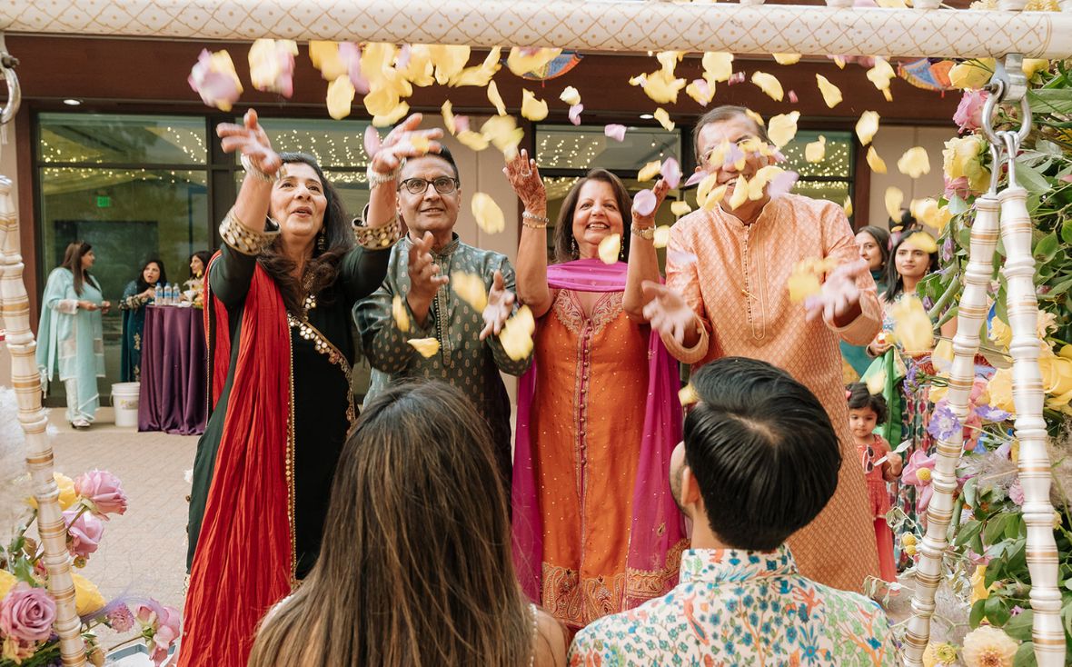 Lake Tahoe Floral Wedding Decorations