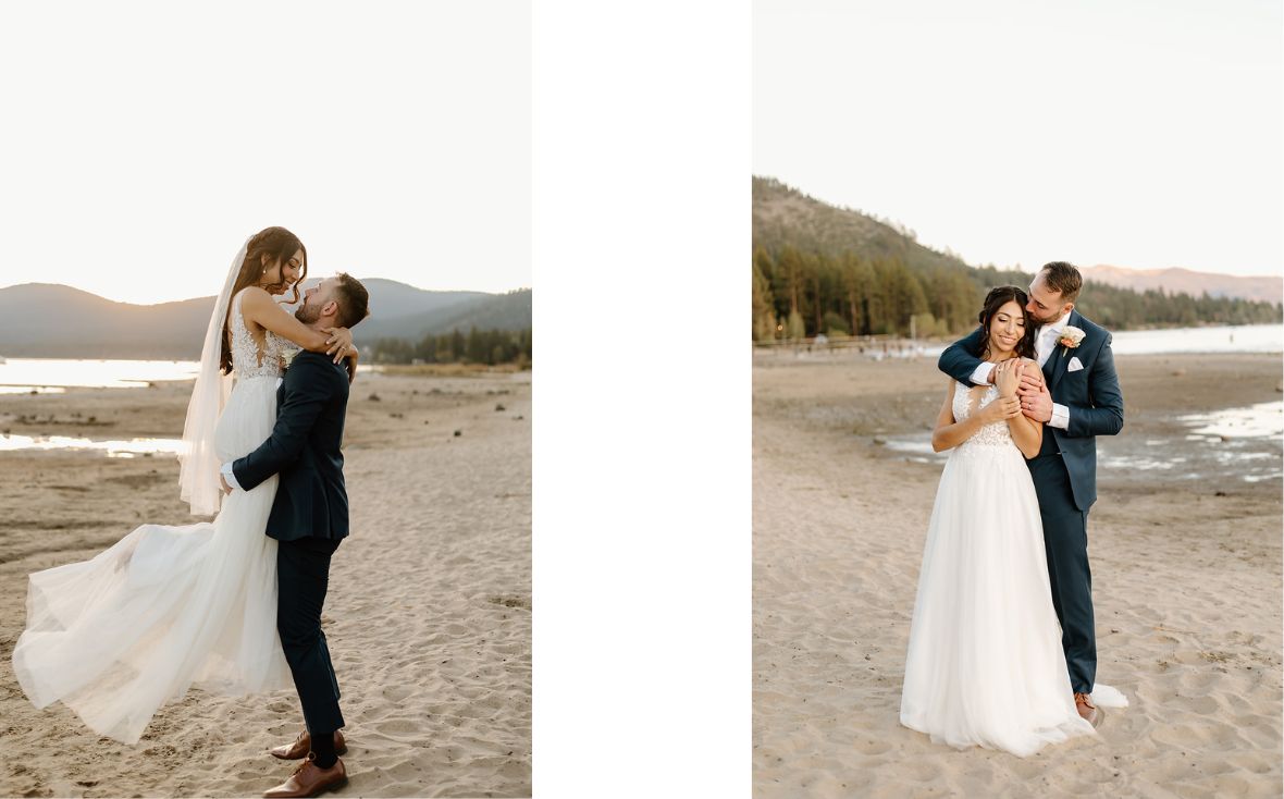 Lake Tahoe wedding schedule ideas
