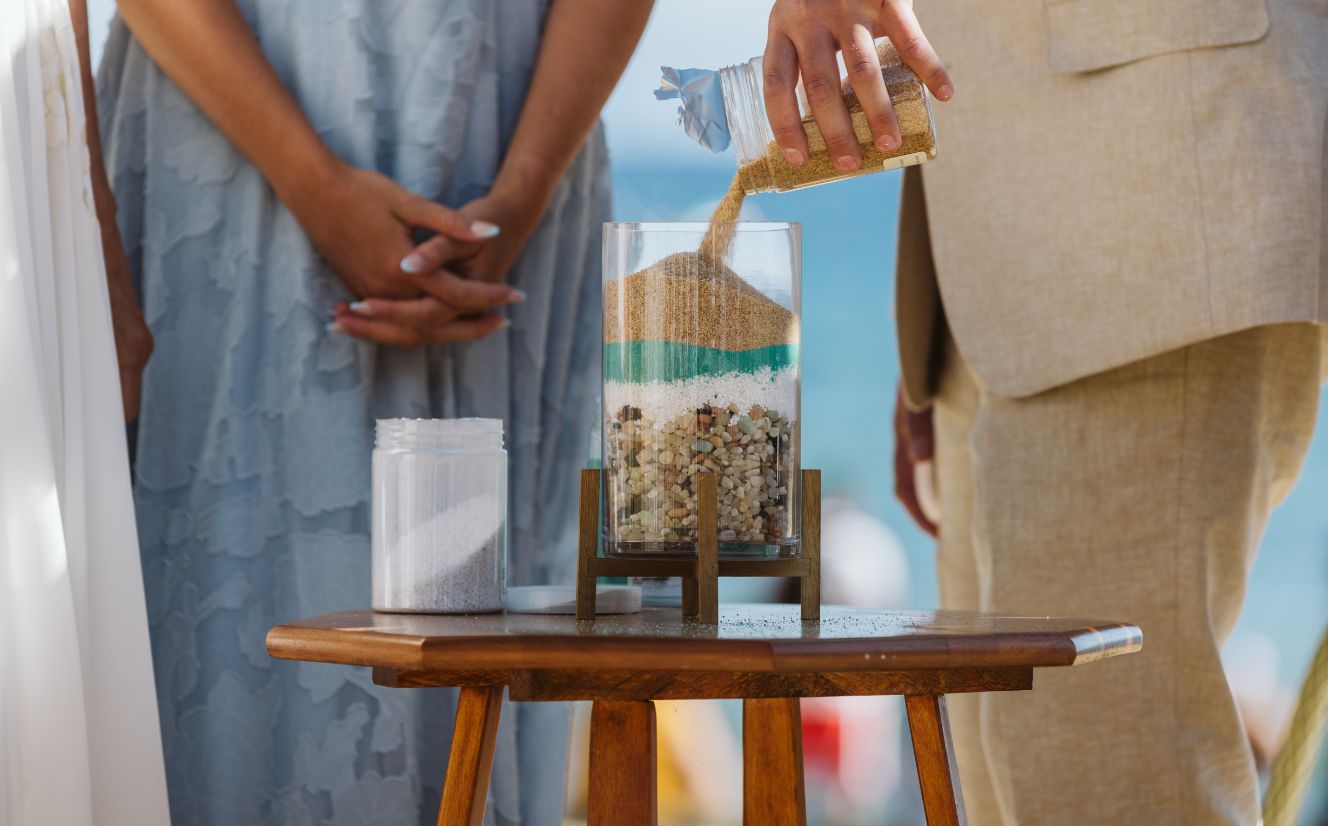 Unity Sand For Lake Wedding in Tahoe