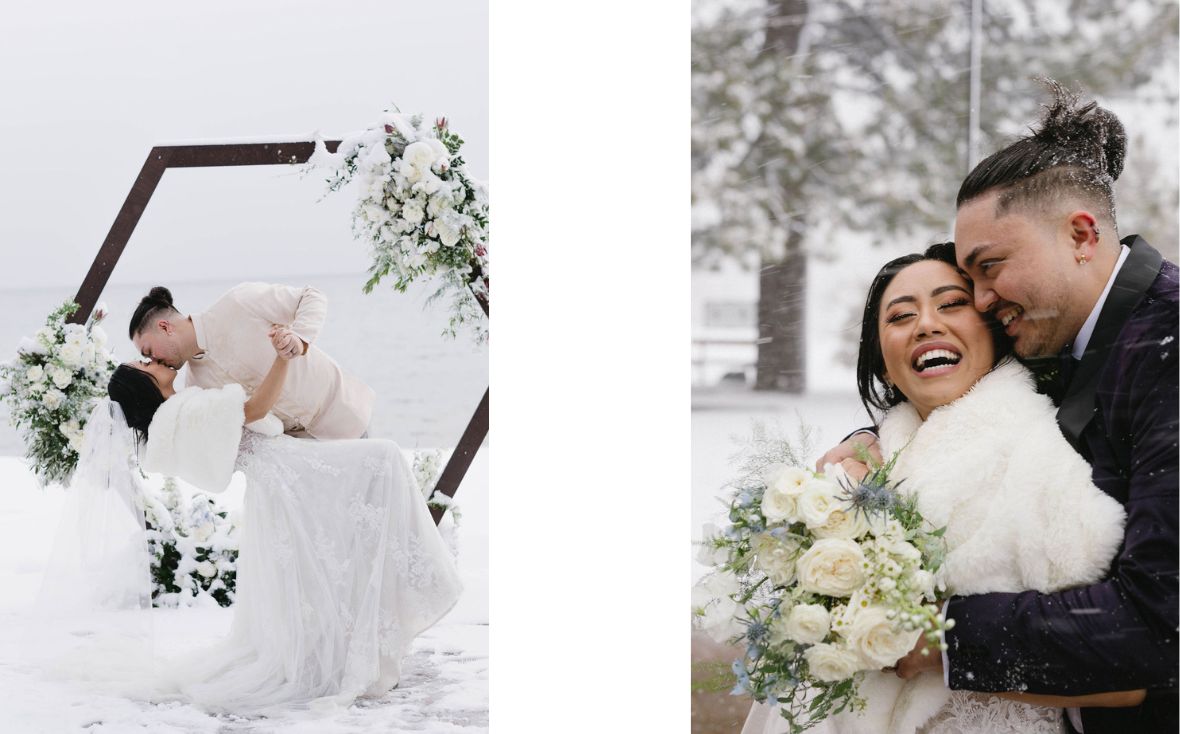 Lake Tahoe winter wedding venues
