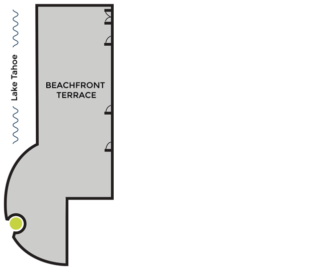 beachfront terrace room floor plan