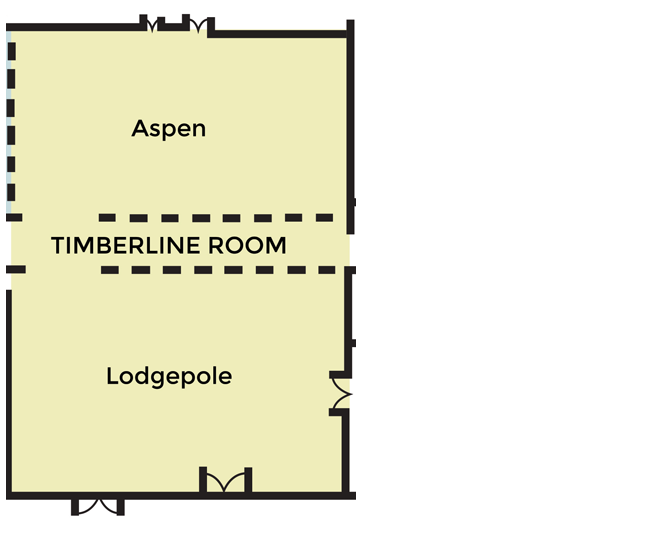 Timberline room floor plan