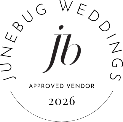 Junebug Weddings Approved vendor 2025
