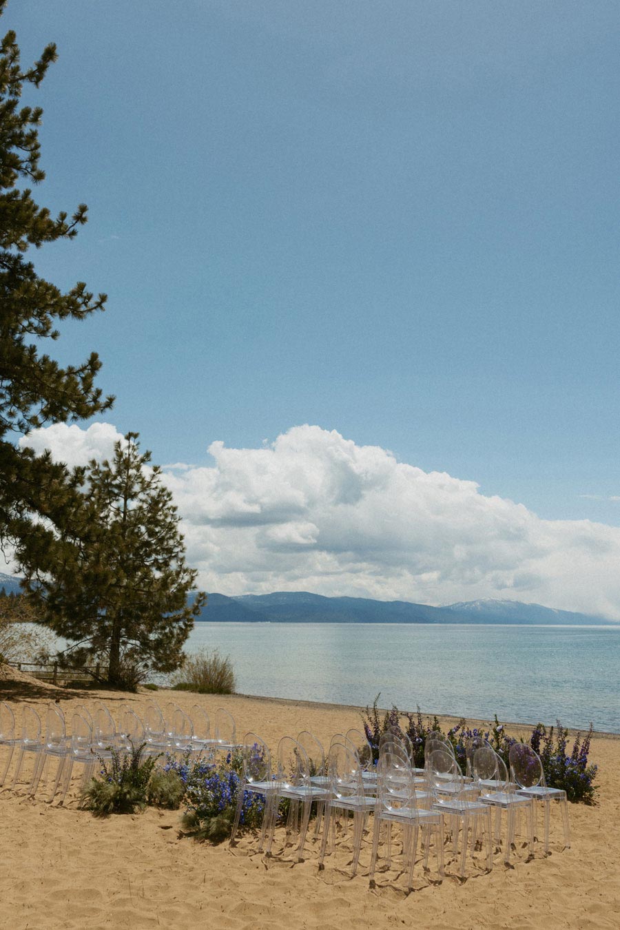 Ceremony seating at North Tahoe Event Center