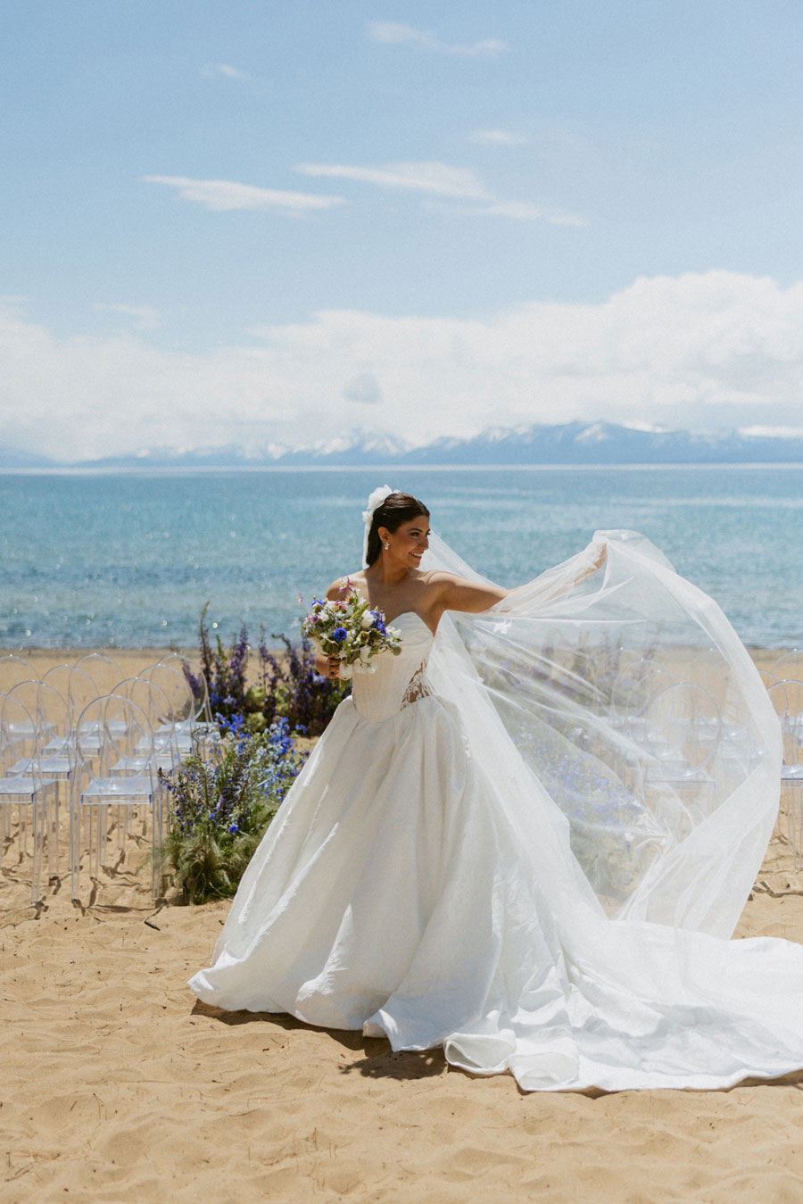 Bride at North Tahoe Event Center