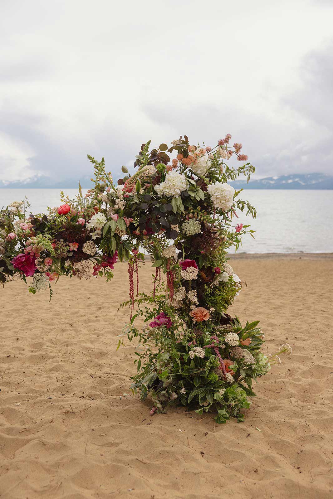 Wedding flowers at North Tahoe Event Center