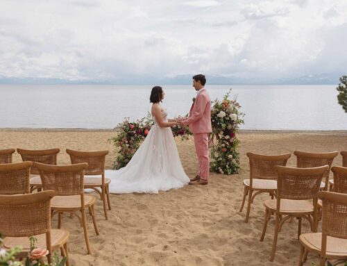 Playful Pink and Green Editorial at North Tahoe Event Center